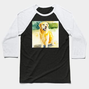 Golden Retriever Watercolor - Gift For Dog Lovers Baseball T-Shirt